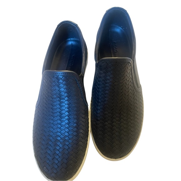 ECCO Women's Soft 7 Woven Slip-on II Sneaker Leather Size EU 38, US 7-7.5. - Picture 9 of 10